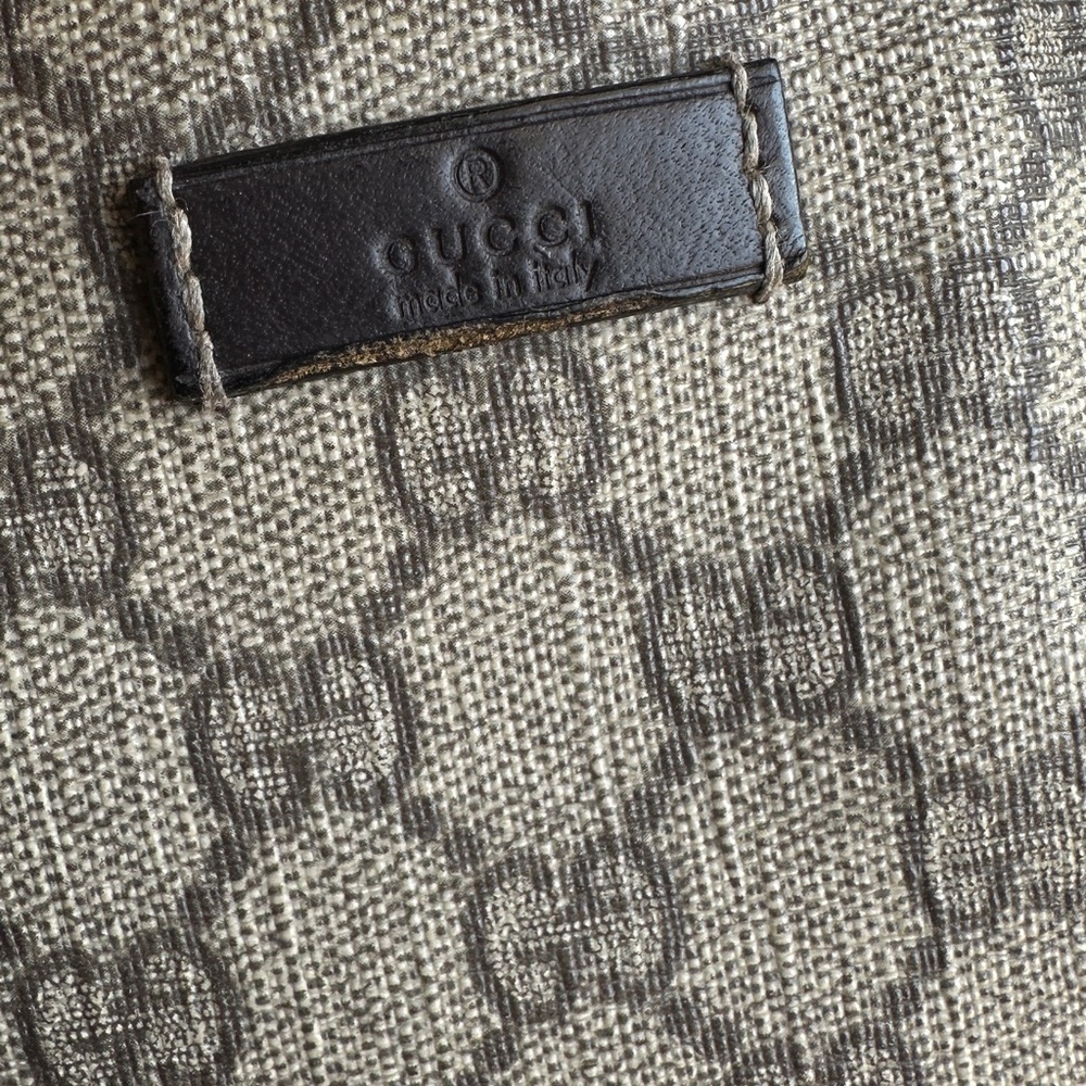 Gucci Beige and Brown Monogram Canvas - Picture 2 of 13